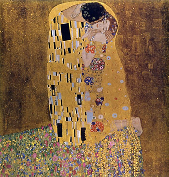 The Kiss (1907) - Gustav Klimt reproduction oil painting