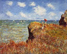 Cliff Walk at Pourville - Claude Monet