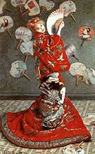 La Japonaise - Claude Monet reproduction oil painting