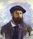 Self-portrait Cap and Beard - Claude Monet