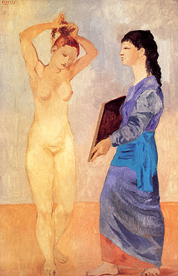 La Toilette (1906) - Pablo Picasso reproduction oil painting