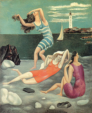 Women Bathing (1918) - Pablo Picasso reproduction oil painting