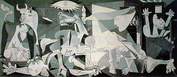 Guernica 1937 - Pablo Picasso reproduction oil painting