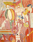 Auguste Macke Circus Picture II (1911) - August Macke reproduction oil painting