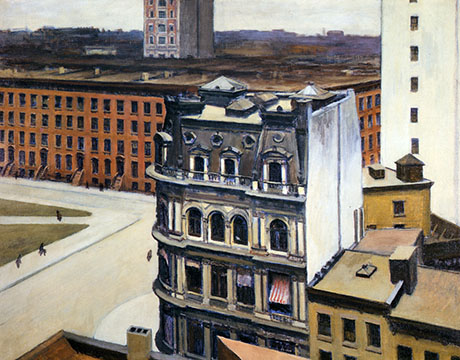 The City 1927 - Edward Hopper reproduction oil painting