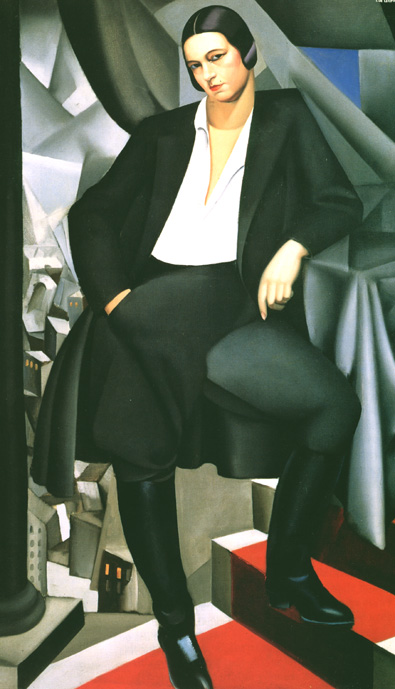 Duchess de la Salle - Tamara de Lempicka reproduction oil painting