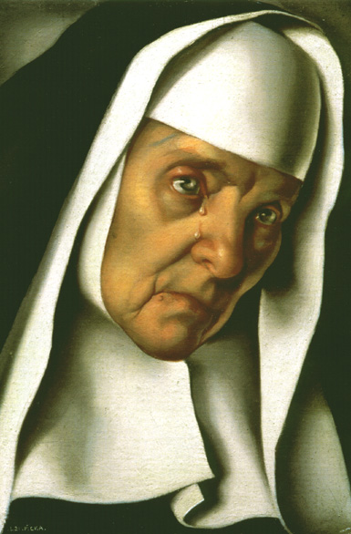 Mother Superior 1939 - Tamara de Lempicka reproduction oil painting