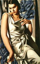 Madam M 1930 - Tamara de Lempicka reproduction oil painting