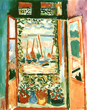 The Open Window at Collioure 1905 - Henri Matisse reproduction oil painting