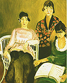 The Three Sisters 1917 - Henri Matisse reproduction oil painting