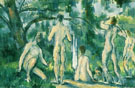 Bathers - Paul Cezanne reproduction oil painting