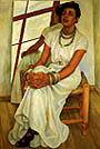 Portrait of Lupe Marin 1938 - Diego Rivera reproduction oil painting