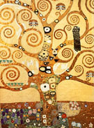 Tree of Life 1905-09 - Gustav Klimt reproduction oil painting