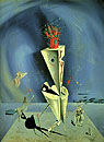 Apparatus and Hand 1927 - Salvador Dali reproduction oil painting